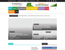 Tablet Screenshot of elcampesino.org